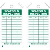 Étiquettes de rapport d'inspection, Polyester, 4" la x 7" h, Anglais SX415 | Planification Entrepots Molloy