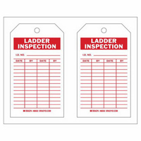 Étiquettes de rapport d'inspection, Polyester, 4" la x 7" h, Anglais SX416 | Planification Entrepots Molloy