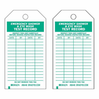 Étiquettes pour résultats de test, Polyester, 4" la x 7" h, Anglais SX423 | Planification Entrepots Molloy