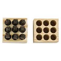 Jeux de tampons num&eacute;rot&eacute;s en acier, # 4/6/3/2/1/8/9/7/5, 1/4" Planification Entrepots Molloy