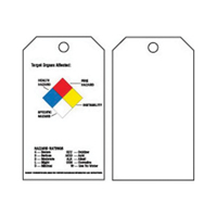 Étiquettes du droit à l'information, Polyester, 3" la x 5-3/4" h, Anglais SX821 | Planification Entrepots Molloy