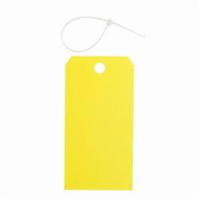 Blank Accident Prevention Tags, Metal, 3" W x 5-3/4" H Planification Entrepots Molloy
