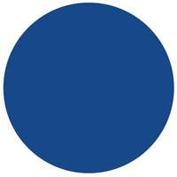 Étiquettes rondes inscriptibles, Cercle, 1,5" lo x 1,5" la, Bleu SY630 | Planification Entrepots Molloy