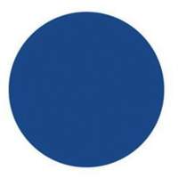 Étiquettes rondes inscriptibles, Cercle, 3" lo x 3" la, Bleu SY695 | Planification Entrepots Molloy