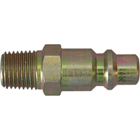 Quick Couplers - 3/8" Industrial, One Way Shut-Off - Plugs, 1/4" Planification Entrepots Molloy