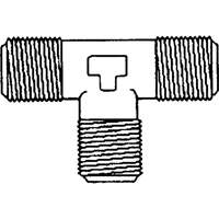 Raccords en T m&acirc;les, Laiton, 1/8" Planification Entrepots Molloy