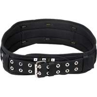 5" Wide Padded Comfort Belt, Nylon, Black Planification Entrepots Molloy