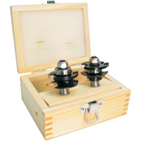 Jeux de fraises pour montants &amp; traverses &agrave; 2 cannelures Planification Entrepots Molloy