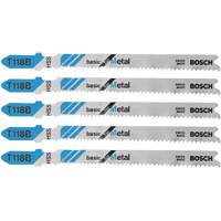 Lames de scie sauteuse de base pour le m&eacute;tal, Acier rapide, Tige en T, 3-5/8" lo Planification Entrepots Molloy