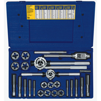 Hanson&reg; Metric Tap & Hex Die Set, 25 Pieces Planification Entrepots Molloy