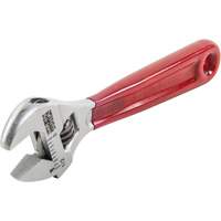 Adjustable Wrench, 4-1/2" L, 1/2" Max Width, Chrome/Polished Planification Entrepots Molloy