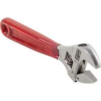 Adjustable Wrench, 4-1/2" L, 1/2" Max Width, Chrome/Polished Planification Entrepots Molloy