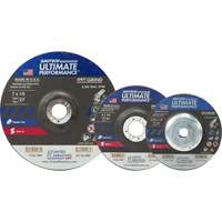 Saitech Ultimate Performance Grinding Wheel, 4" x 1/4", 5/8" Arbor, Aluminum Oxide/Ceramic, Type 27 Planification Entrepots Molloy