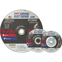 A24N Fast Grinding Wheel, 4-1/2" x 3/16", 7/8" Arbor, Aluminum Oxide, Type 27 Planification Entrepots Molloy