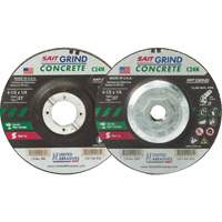 C24N Concrete Grinding Wheel, 4-1/2" x 1/4", 7/8" Arbor, Type 27 Planification Entrepots Molloy