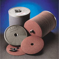 Meule &agrave; tronçonner haute vitesse pour le b&eacute;ton C24R, 14" x 1/8", Arbre de 1", Type 1, Carbure de silicium, 5400 Tr/min Planification Entrepots Molloy