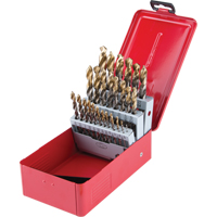 Jobber Drill Set, 29 Pieces, High Speed Steel Planification Entrepots Molloy