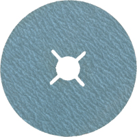 Disque en fibre, Zirconium, 80, 5" Dia x 7/8" Arbre Planification Entrepots Molloy