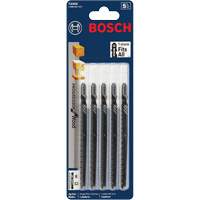 Lame de scie sauteuse, Acier &agrave; haute teneur en carbone, Tige en T, 4-5/8" lo, 8-12 dents par pouce Planification Entrepots Molloy