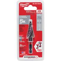 Foret &eacute;tag&eacute; #3 Shockwave Impact Duty, 3/16" - 3/4", Incr&eacute;ments de 1/16", Titane Planification Entrepots Molloy