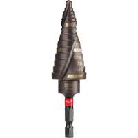 Foret &eacute;tag&eacute; #8 Shockwave Impact Duty, 1/2" - 1", Incr&eacute;ments de 1/16", Titane Planification Entrepots Molloy