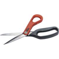 Cisaille tout usage en acier inoxydable pour ouvrier professionnel, 8-1/2", Poign&eacute;e Anneaux Planification Entrepots Molloy