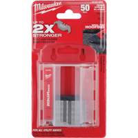 Hook Utility Knife Blades with Dispenser, Single Style Planification Entrepots Molloy