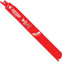 Lame de scie alternative de s&eacute;rie moyenne pour le m&eacute;tal, Bim&eacute;tal, 14-18 Dents par pouce, 9" lo x 1" la Planification Entrepots Molloy