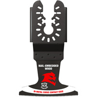 Lame oscillante Bi-Metal Demo Demon de taille universelle 2-1/2" pour bois avec clous Planification Entrepots Molloy