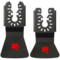 Jeu de grattoirs oscillants en acier &agrave; teneur &eacute;lev&eacute;e en carbone de taille universelle pour le retrait d'adh&eacute;sif Planification Entrepots Molloy