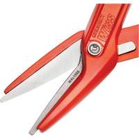 13" Serrated Aluminum Tinner Snip with Dipped Handle, 3" Cut Length, Straight Cut Planification Entrepots Molloy