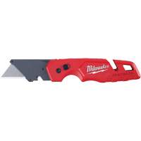 FASTBACK Folding Utility Knife, Metal Handle Planification Entrepots Molloy
