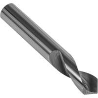 Spotting Drill, 1/8", Carbide, 3/8" Flute, 90° Point Planification Entrepots Molloy