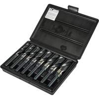 Reduced Shank Drill Bit Set, 8 Pieces, High Speed Steel Planification Entrepots Molloy