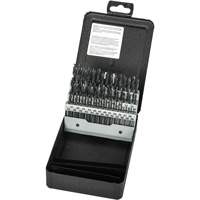 Stub Length Drill Bit Set, 60 Pieces, High Speed Steel Planification Entrepots Molloy