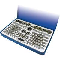 Metric Alloy Tap and Die Set, 24 Pieces Planification Entrepots Molloy