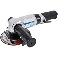 Meuleuse &agrave; angle tr&egrave;s robuste, Roue 5", Entr&eacute;e 1/4" NPT, 11000 Tr/min Planification Entrepots Molloy