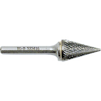 M4-D JET-KUT&reg; Cone Shape Burr, 3/8" Dia., 1/4" Shank, 5/8" Depth of Cut Planification Entrepots Molloy