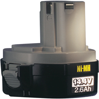 Pod-Style Battery, Ni-MH, 14.4 V, 2.6 A Planification Entrepots Molloy