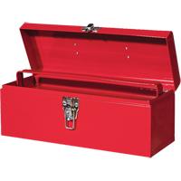 Coffre &agrave; outils portatif ATB100 avec plateau en m&eacute;tal pour outils, 6" P x 16" la x 6-1/2" h, Rouge Planification Entrepots Molloy