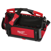 Packout Tote, Ballistic Nylon, 32 Pockets, Black/Red Planification Entrepots Molloy