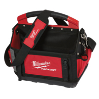 Packout Tote, Ballistic Nylon, 31 Pockets, Black/Red Planification Entrepots Molloy