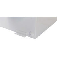 R&eacute;servoir de transfert pour carburant en acier, Acier, Capacit&eacute; 100 gal., Noir Planification Entrepots Molloy