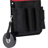 Utility Pouch, Multiple Tool Holder, Nylon, 9 Pockets Planification Entrepots Molloy