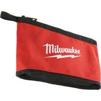Zipper Pouch, Canvas, 1 Pockets, Black/Red Planification Entrepots Molloy