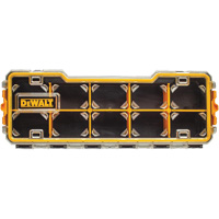 Organisateur avec compartiments PRO, 6-5/8" la x 17-5/8" p x 2-7/8" h, Noir/Jaune Planification Entrepots Molloy