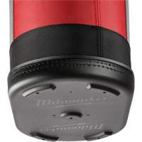 Aerial Utility Oval Bag, Ballistic Nylon, 14 Pockets, Black/Red Planification Entrepots Molloy