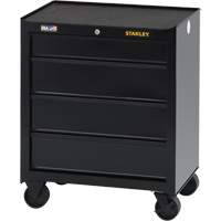 100 Series Rolling Tool Chest, 4 Drawers, 26-1/2" W x 18" D x 32" H, Black Planification Entrepots Molloy