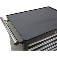 Chariot &agrave; outils industriel, 7 tiroirs, 27" la x 18-3/4" p x 39" h, Noir Planification Entrepots Molloy