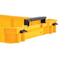 Plateau d'outils peu profond ToughSystem, 18-2/5" x 12" x 2-1/3", Jaune Planification Entrepots Molloy